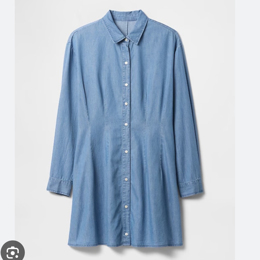 Gap Factory Denim Mini Shirtdress NWT XL Tall